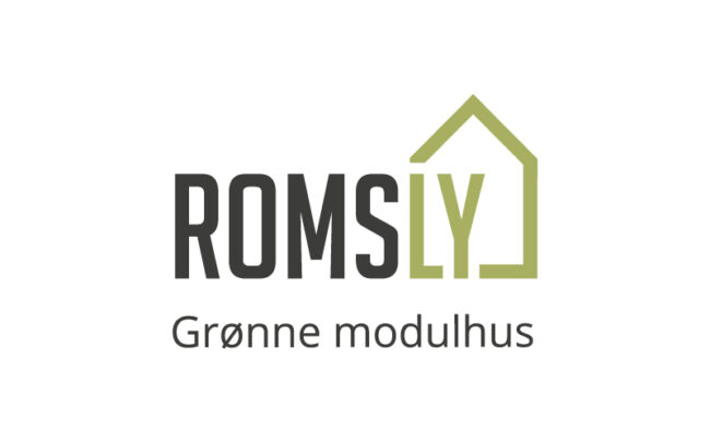 Logo Romsly - Grønne modulhus